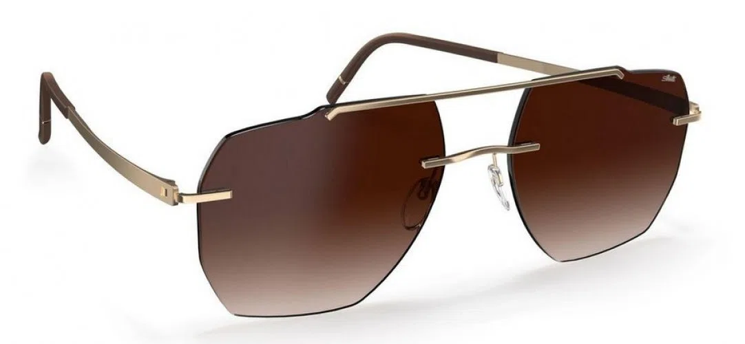 Silhouette Rincon Rimless 8746 Sunglasses - view 9